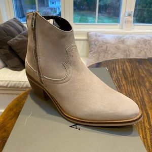 Brand new All Saints suede bootie